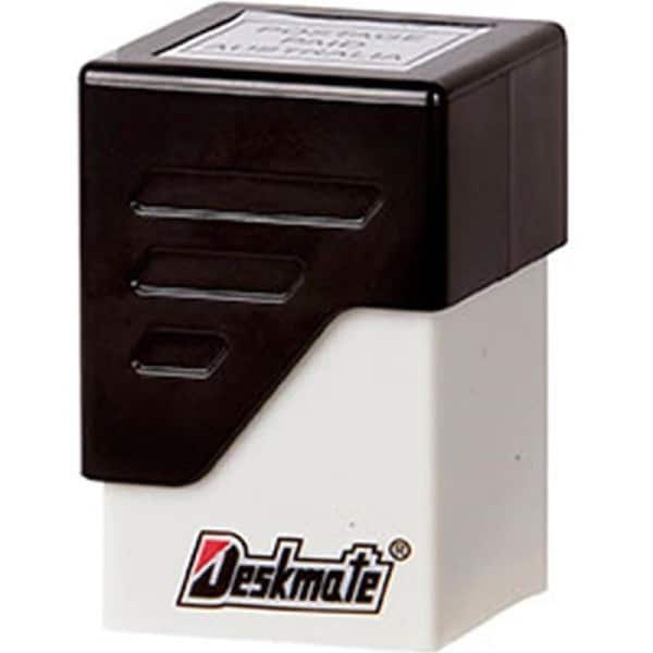 Deskmate Pre-Inked Stamp Postage Paid Australia Black