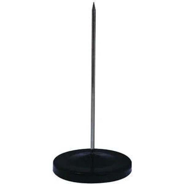 Esselte Receipt Spike File Metal Black