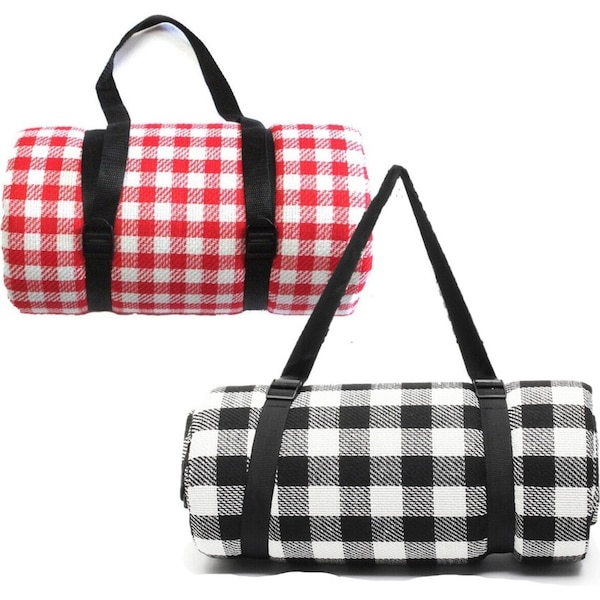 Ozoffer Large Picnic Mat Blanket Premium Cashmere Rug Waterproof Outdoor Camping 2mX2m