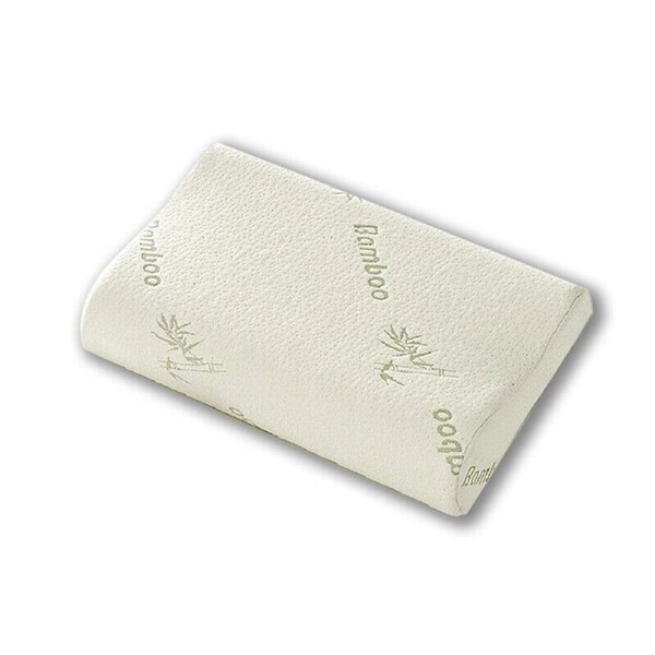 OZNALA Memory Foam Bamboo Pillow Contour Pillows Cervical Support Neck Pain Relief New