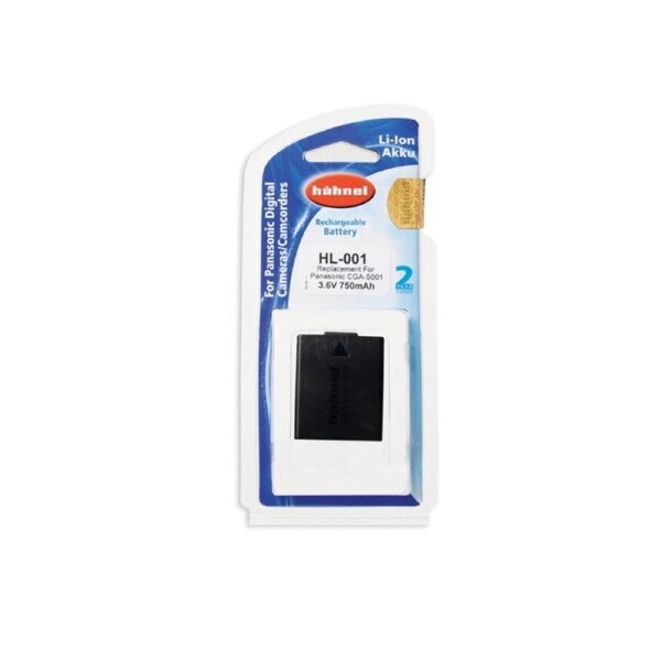 Hahnel CGA-S001 750mAh 3.6V Battery for Panasonic DMC-F1 DMC-FX5 Camera Digital