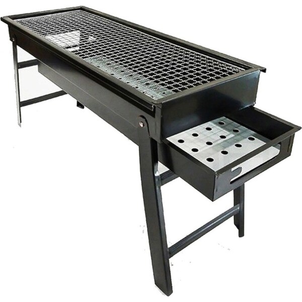 Foldable Stainless Steel charcoal BBQ Picnic Grill