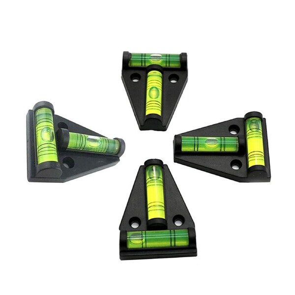 Plastic T-Type Spirit Leveler for RV Caravan - 4x