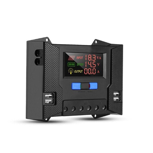 30 AMP Solar Panel Type C Battery Charger - 12V 24V