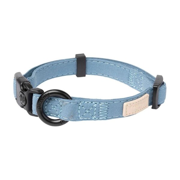 French Blue Medium (20mm x 32cm to 50cm) FuzzYard Life Dog Collar