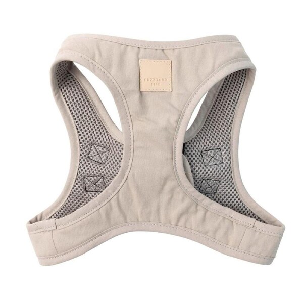 Sandstone XX-Small Step-In FuzzYard Life Dog Harness - 34 to 36cm Neck & 39 to 41cm Chest