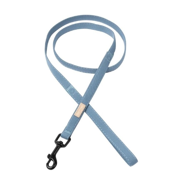 French Blue Small (15mm x 120cm) FuzzYard Dog Lead Leash