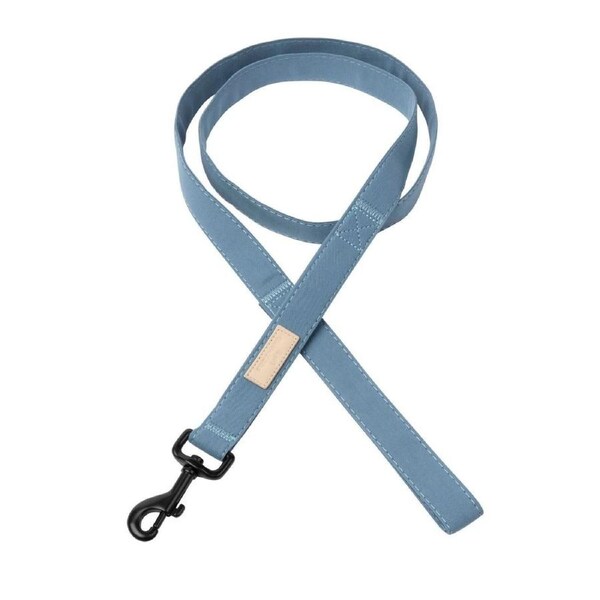 French Blue Large (25mm x 140cm) FuzzYard Dog Lead Leash