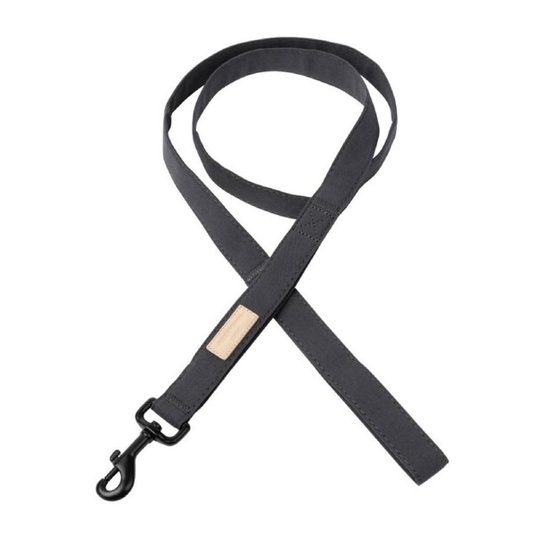 Slate Grey Large (25mm x 140cm) FuzzYard Dog Lead Leash