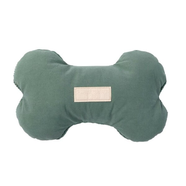 Myrtle Green Small 19mm x 11cm FuzzYard Life Bone Soft Dog & Puppy Toy