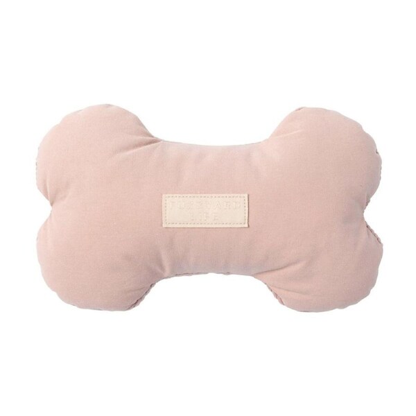 Soft Blush Large 25mm x 16cm FuzzYard Life Bone Soft Dog & Puppy Toy