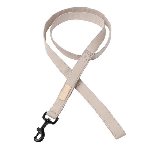 Sandstone Large (25mm x 140cm) FuzzYard Dog Lead Leash