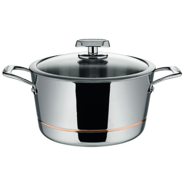 Scanpan 26976 Axis 24cm/5.2L Dutch Oven - Brushed/Copper