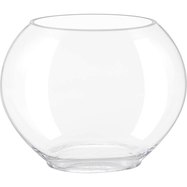 Hygger Mini Glass Oblate Fish Bowl Kit - HG-975-Black