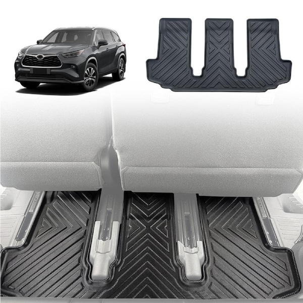 Third Row Floor Mat for Toyota Kluger 2021-Onwards