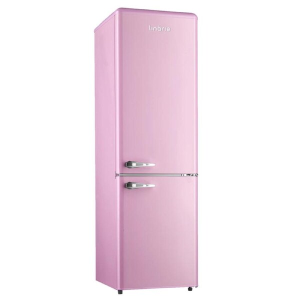 Linarie Annecy 250L Retro Bottom Mount Fridge LKCO250PINK