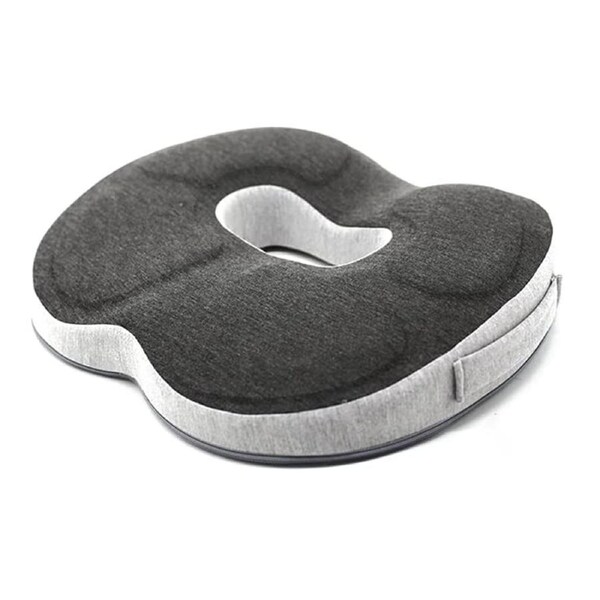 Seat Cushion with Non-Slip Bottom.Memory Foam Pad Donut Cushion for Tailbone and Coccyx Pain Relief,Hemorrhoid Orthopedic Car Seat,Lumbar and Lower Back Pain Support,for Wheelchair,Office Chair