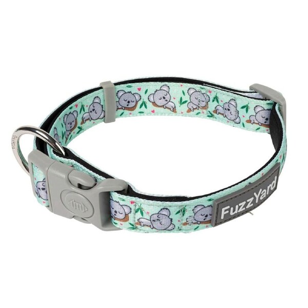 Dreamtime Koalas Small 15mm x 25cm to 38cm Dog Collar by FuzzYard
