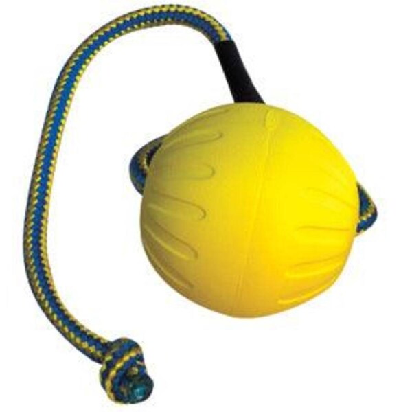STARMARK Swing & Fling Durafoam Fetch Ball Dog Toy - Large (Assorted Color)