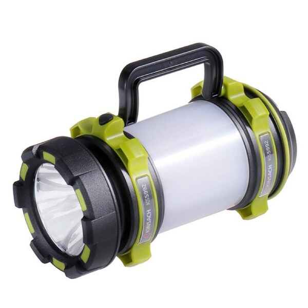 Nevenka Outdoor Strong Light Flashlight LED Camping Lantern Rechargeable with USB Cable