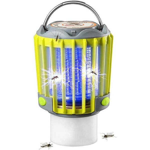 Nevenka Mosquito Killer Lamp IP67 Waterproof 300LM Flashlights Camping Accessories