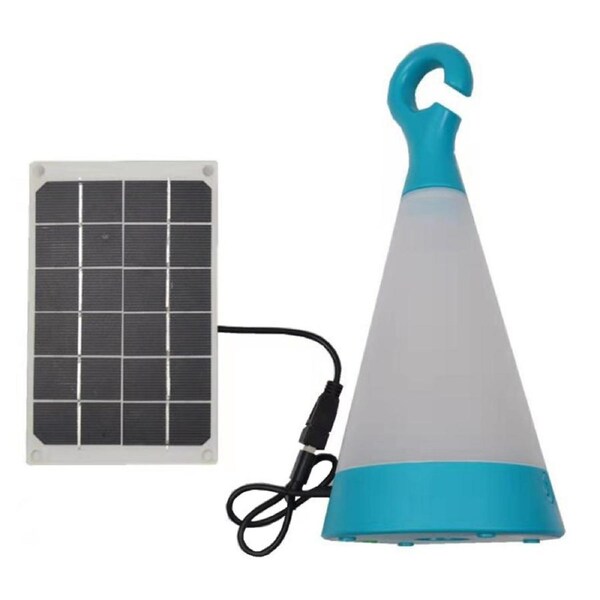 Nevenka Detachable Hook Lanterns Solar Powered Camping Lights for Fishing Emergency