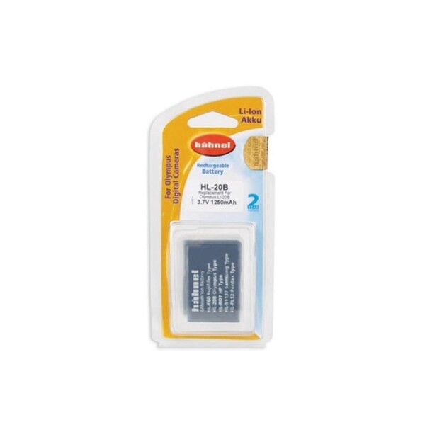 Hahnel Li-20B 1250mAh 3.7V HL-20B Battery for Olympus Digital Camera