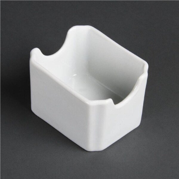 Olympia Whiteware Sugar Packet/Sachet Holder - 7x9cm 2 3/4x3 1/2" (Box 6)