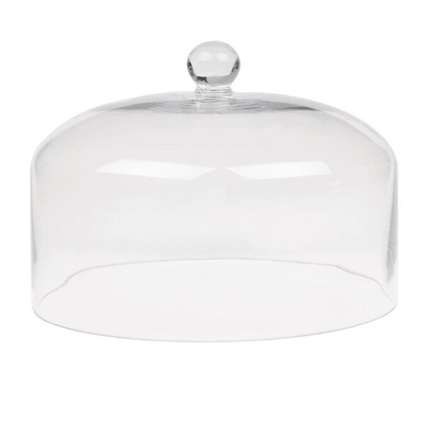 Olympia Glass Cake Stand Dome for Base CS013 - 285x200mm 11 1/5x 7 9/10"