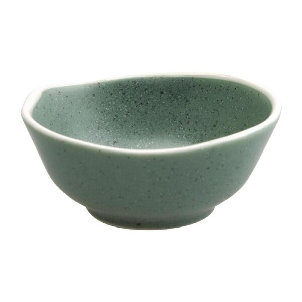 Olympia Chia Green Dipping Dish 80x35(H)mm 3.1x1.3" 70ml 2.5oz (Box 12)