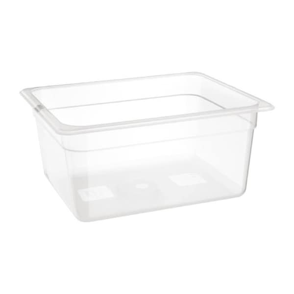 EDLP - Nisbets Essentials Polypropylene GN Container - 1/2 150mm 8.9Ltr