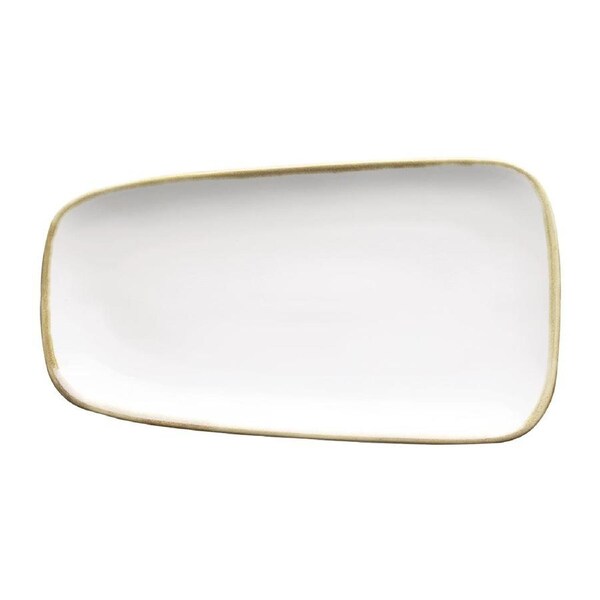 Olympia Kiln Chalk Platter Large - 335x175mm (Box 4)