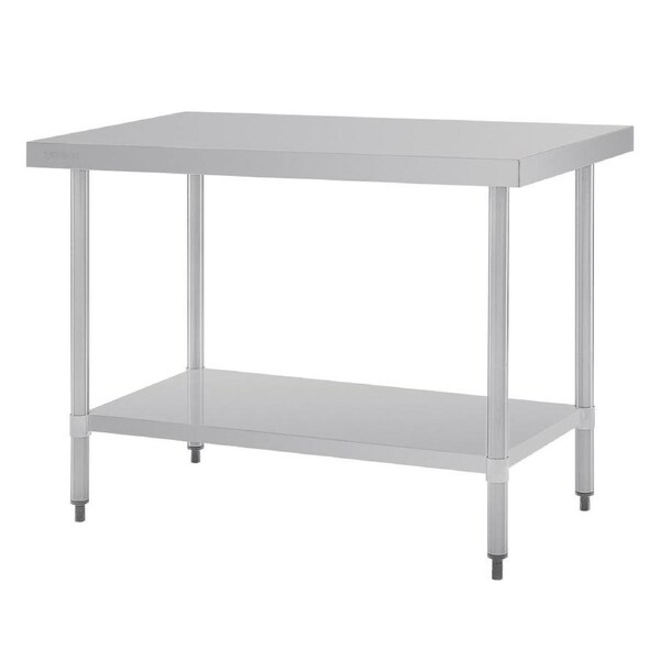 Vogue Stainless Steel Table - 1200x700x900mm