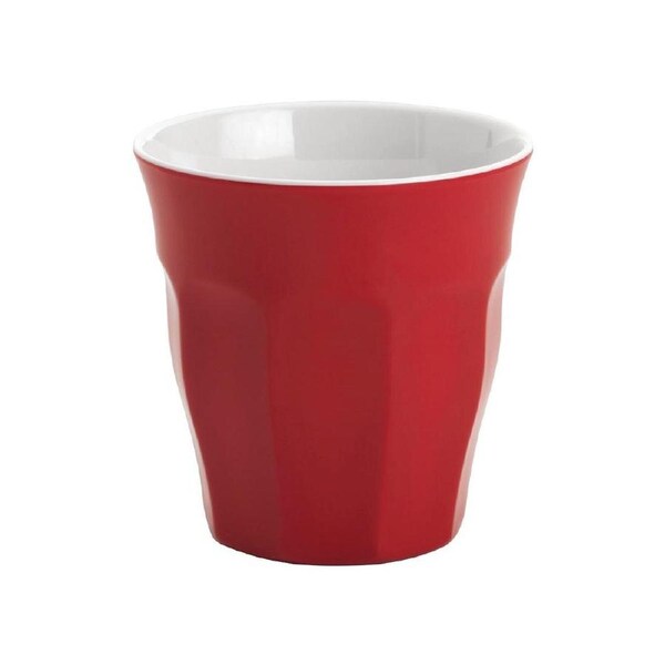 Gelato Melamine Red/White Tumbler - 90mm 300ml (Box 12)