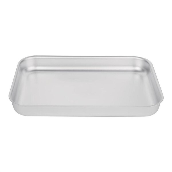 Vogue Bakewell Pan Aluminium - 320x215x40mm 12 1/2x8 1/2x1 1/2"