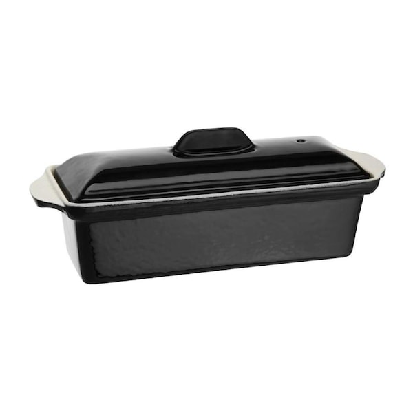 Vogue Pate Terrine Black - 90x310x100mm 3 1/2x12x4" 1 1/3Ltr