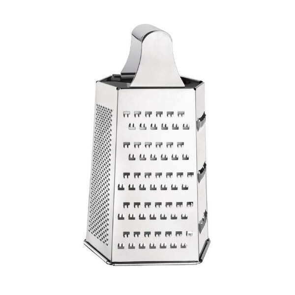 Vogue Box Grater St/St - 230mm 9" (6 Way)
