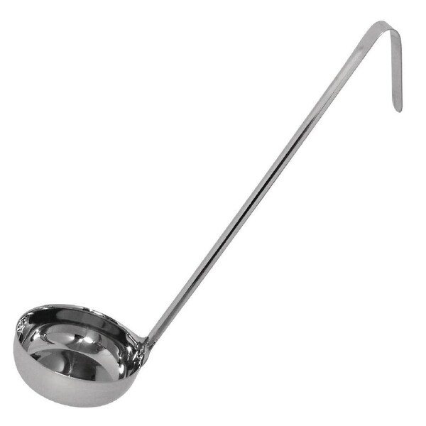 Vogue Flat Bottom Ladle St/St - 118ml 4oz