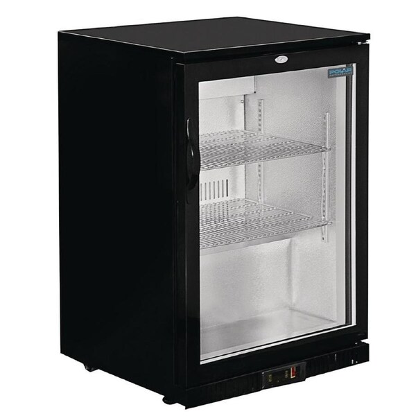Polar G-Series Back Bar Cooler with 1 Hinged Door 138Ltr- Commercial