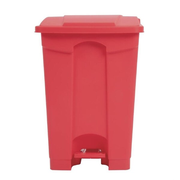 EDLP - Jantex Kitchen Pedal Bin Red - 45Ltr