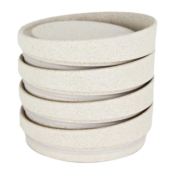 HuskeeCup Universal Lid Natural (Box 4)