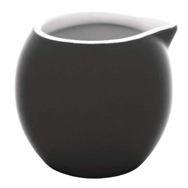 Olympia Cafe Milk Jug Charcoal - 70ml (Box 6)