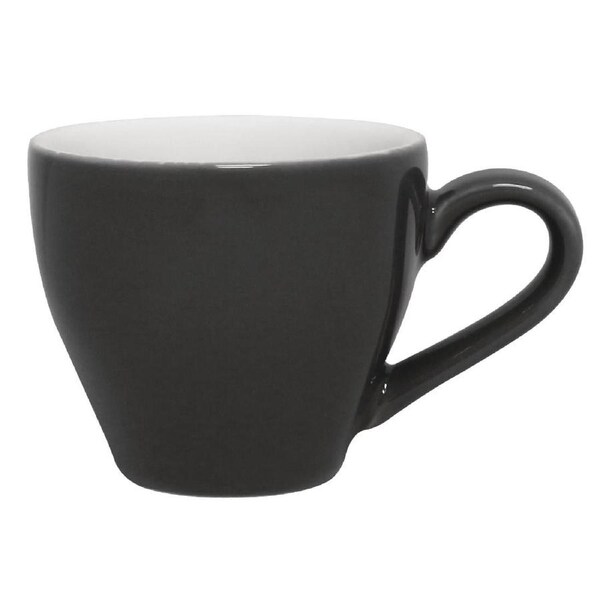 Olympia Cafe Espresso Cup Charcoal - 100ml (Box 12)