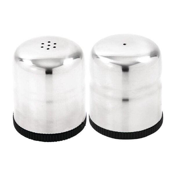 Mini Salt & Pepper Shaker Set St/St