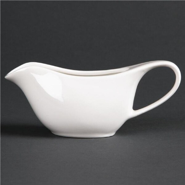 Olympia Lumina Sauce Boat - 95ml 3.3oz (Box 6)