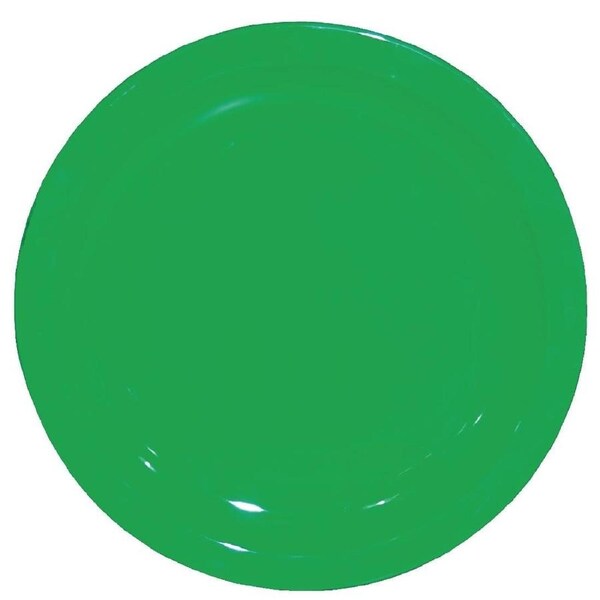Olympia Kristallon Polycarbonate Plate Green - 172mm 6 3/4" (Box 12)