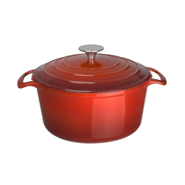Vogue Round Casserole Red - 3.2Ltr 205mm
