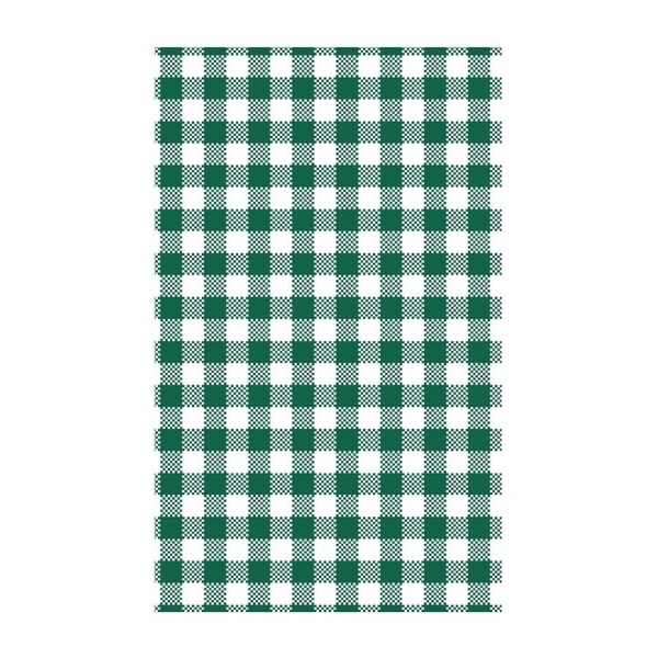 Greaseproof Paper Gingham Green - 190x310mm - 200 Sheets