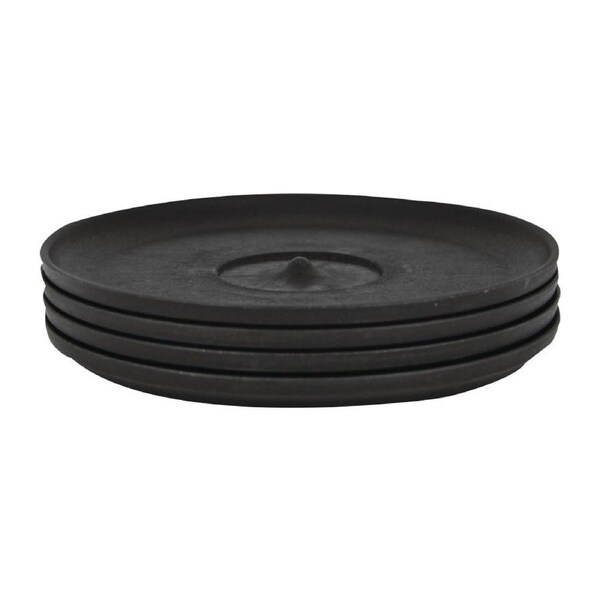 HuskeeCup Universal Saucer Charcoal (Box 4)