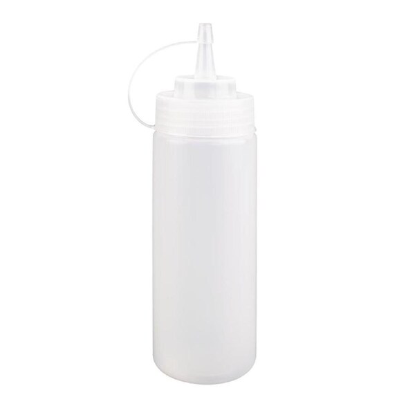 EDLP - Nisbets Essentials Squeeze Bottle Clear - 12oz (Pack 6)